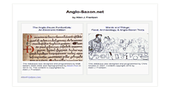 Desktop Screenshot of anglo-saxon.net